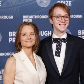 Jodie Foster and son Christopher "Kit" Bernard Foster