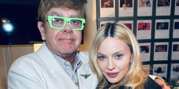 Madonna and Elton John